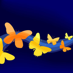 Obraz na płótnie Canvas Butterflies