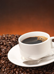 black coffee