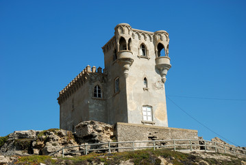 Ancient fortress in Tarifa, Spain