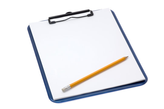 clipboard and pencil