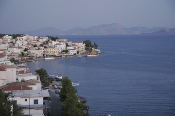 Obraz premium Die Stadt Ermioni in Griechenland