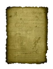 Old vintage lined paper list texture
