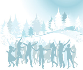 Christmas composition