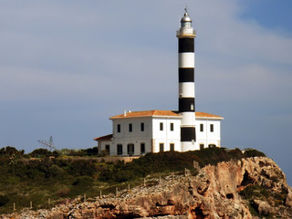 Fototapeta na wymiar Lighthouse in Majorca