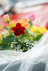 Wedding Bouquet Of Roses