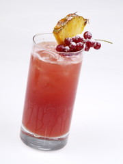 ananas johannisbeer orangen cocktail