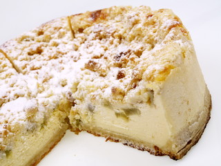 rhabarber käse kuchen