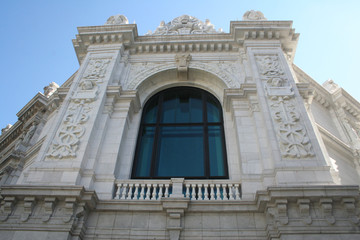 Fototapeta na wymiar Bank Hiszpanii, Madryt