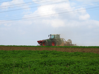 Fototapeta premium traktor