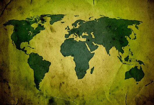 Fototapeta XXL World Map