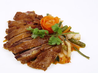 chinesische fritierte entenbrust