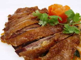 chinesische fritierte entenbrust