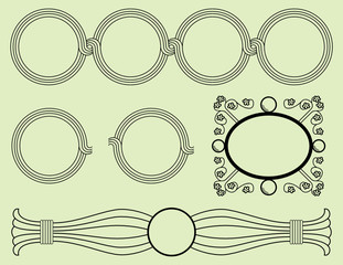 Various Frames / Design Elements