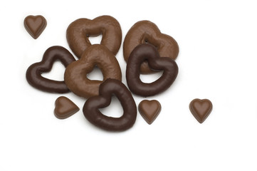 chocolate heart