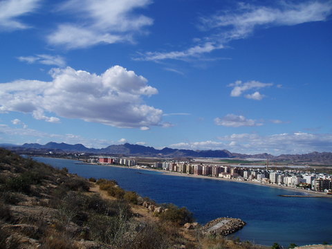 Playa en &aacute;guilas (Murcia)