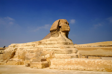 famous Sphinx of Giza, Egypt
