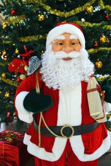 A traditional Christmas Santa Clause