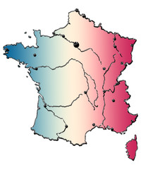 France bleu, blanc, rouge 