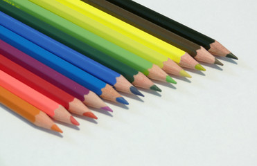 Naklejka premium CRAYON