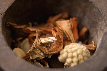 dried tea