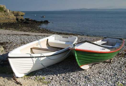 Boats In Moelfre