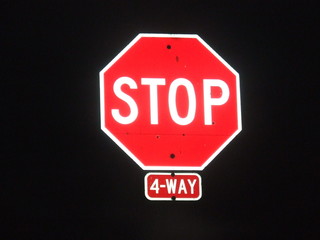 stop sign
