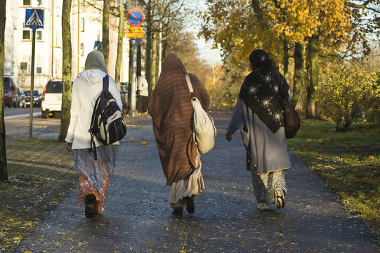 trois femmes musulmanes