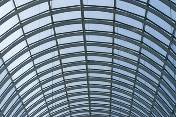 Roof architecture of a modern building