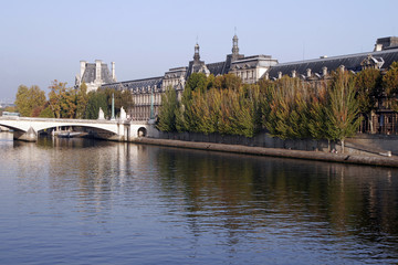 Fototapeta na wymiar Paris, Seine River