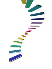 Colorful Steps