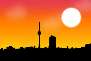 Skyline Berlin © Instantly