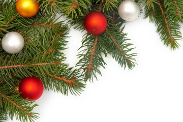 Obraz na płótnie Canvas Christmas tree decorations