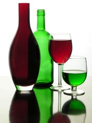 still life and opposite colours