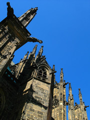Fototapeta na wymiar Gothic cathedral, Prague