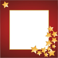 Weinachten Karte Sterne