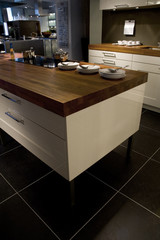 semi modern kitchen