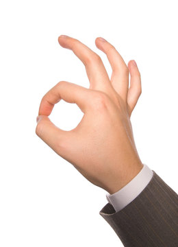 A-OK hand sign