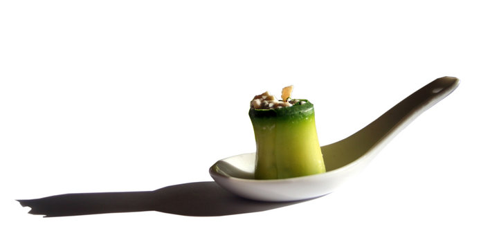 mise en bouche cougette