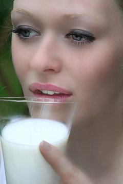 Milch trinken