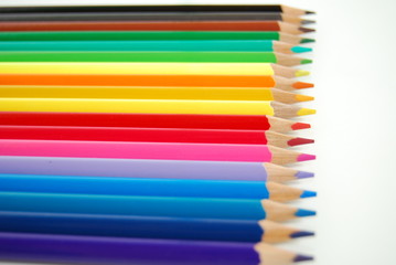 Fototapeta premium Crayons couleurs