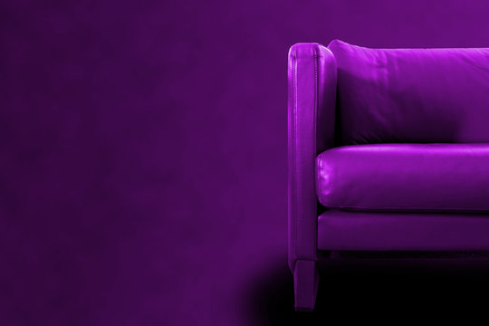 Gorgeous Purple Sofa