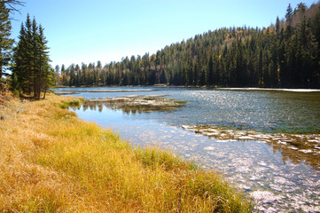 Barker Resovoir on Boulder Mountain Utah