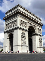 Triumphbogen, Paris - obrazy, fototapety, plakaty