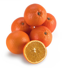 empilage d'oranges