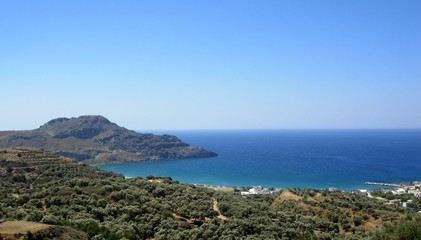 Fototapeta na wymiar Baie de Plakias (Crète)