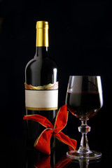 Red wine composition