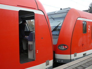 S-Bahnzüge gekoppelt