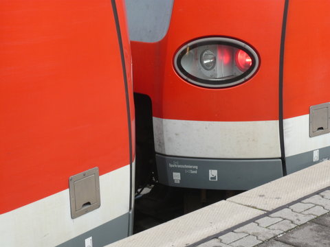 S-Bahnz&uuml;ge gekoppelt