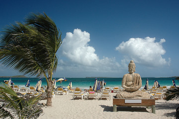 Orient Bay Beach, St Maarten, Dutch West Indies