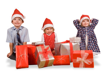 A Little Adorable Santa Claus